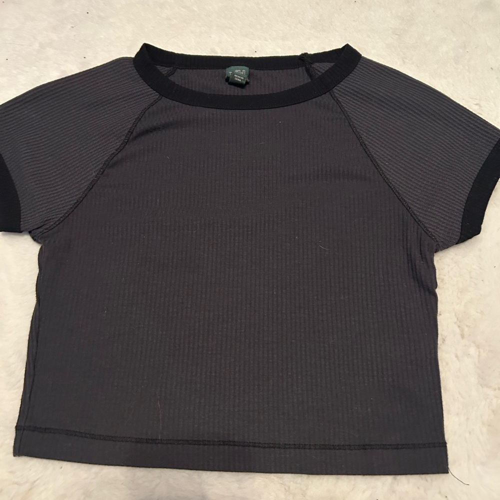 Wild Fable Black Crop Top
